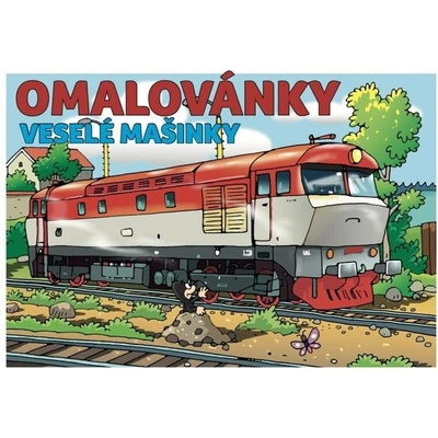 Omalovánky Veselé mašinky