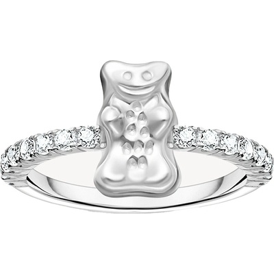 Thomas Sabo TR2504 051 14 prstýnek with Haribo Gold Bear and Stones Silver