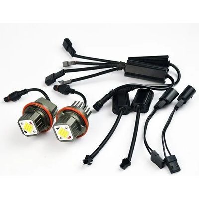 160w Лед крушки за ангелски очи за bmw e39 / e60 / e53 x5 / e65 / e87 / e63 - бял цвят - 7000 лумена (lede39g80)