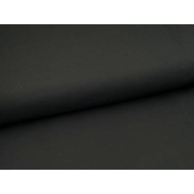 Mirtex Látka CANVAS 260/26 Černá šíře 150 cm Zbytková metráž