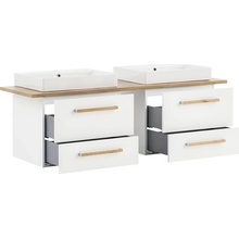 Koupelnová sestava Möbelpartner Duo 1652 165,2 cm bílá