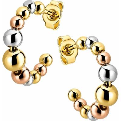 Zlaton Náušnice z kombinovaného zlata kulička 1.8cm 3g 000261312249