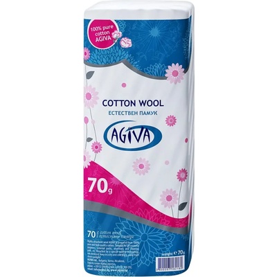 Agiva естествен памук, 70гр
