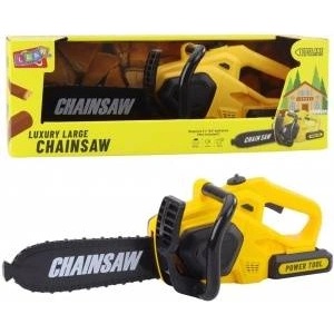 LEAN Toys Chain saw with yellow sound