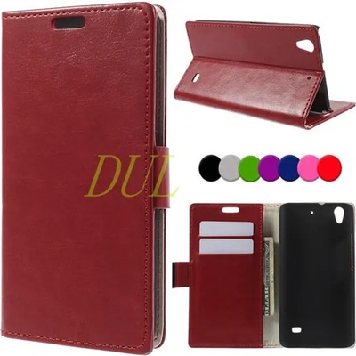Huawei Ascend G620s Magnetic Wallet Калъф + Протектор