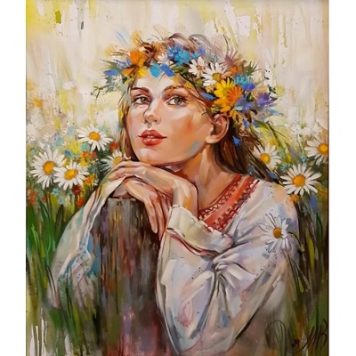 MagicArt Комплект за рисуване по номера MagicArt - Пролетен сън (по оригинал на Миглена Кирилова) (GX47546)