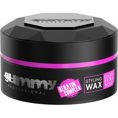 Gummy Hair Styling Wax GLOSS EXTRA HOLD - vosk na vlasy s extra leskom a fixáciou, 150 ml