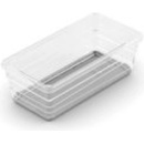 Curver Sistemo 2 Organizér 15 x 7,5 x 5 cm transparentný/sivá 10011-A94