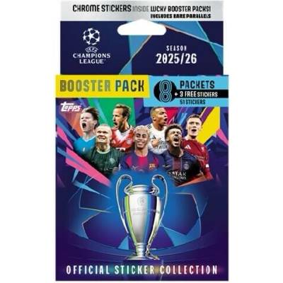 Topps Champions League stickers 2025 2026 Eco Pack