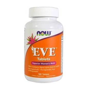 NOW Витамини за жени eve - 180 таблетки, now foods, nf3797