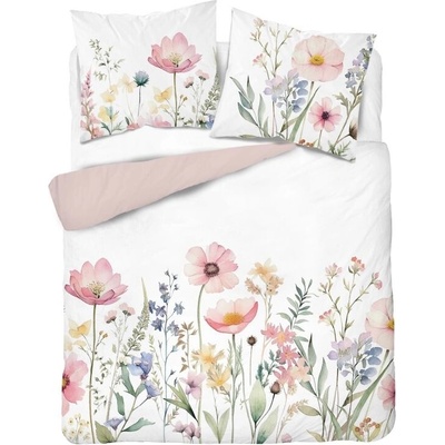 Detexpol obliečky 3D Kvetinová lúka micro Polyester mikrovlákno 220x200 2x70x80