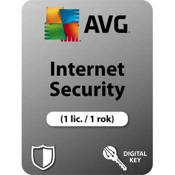 AVG Internet Security 1 lic. 1 rok SN elektronicky (ISCEN12EXXS001)