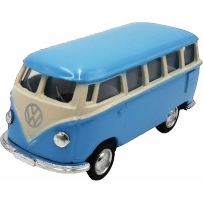 Kinsmart 1962 VW Classical Bus Modrý 1:64