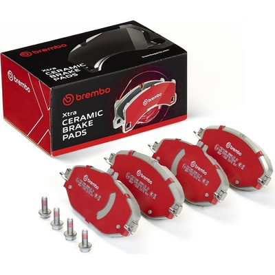 Sada brzdových platničiek, vždy 4 kusy v sade BREMBO P50124NX