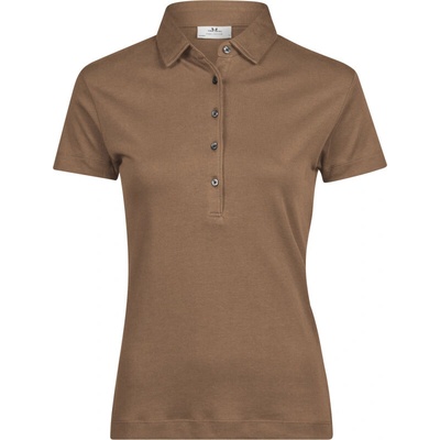 TeeJays Polokošile TJ 1441 krátký rukáv dámská COT181441u9003 wood