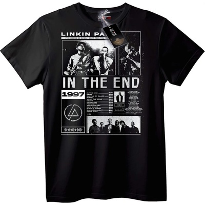 NOONEBRAND Тениска In The End 1997 на Linkin Park - S, Black