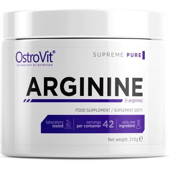 OstroVit Arginine Powder, неовкусен, 210 g, OstroVit