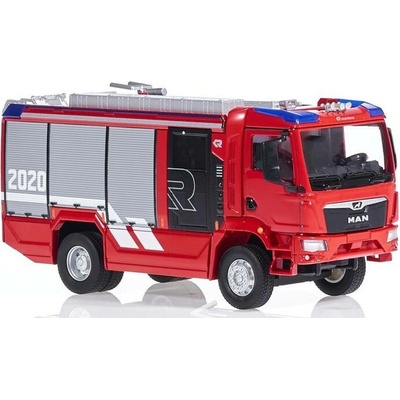 Wiking Rosenbauer AT MAN TGM Feuerwehr 1:43