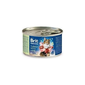 Brit Premium by Nature Turkey with Lamb- пастет за котки 200g