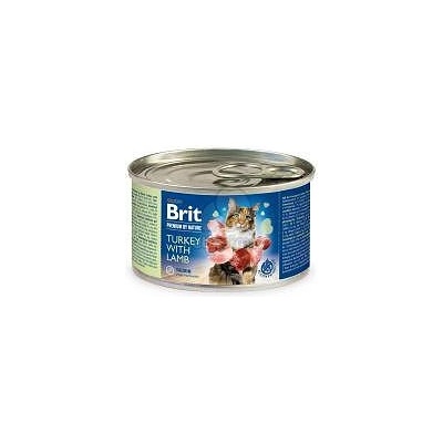 Brit Premium by Nature Turkey with Lamb- пастет за котки 200g