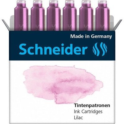 Schneider Inkoustové bombičky Schneider 6 ks fialové 6612