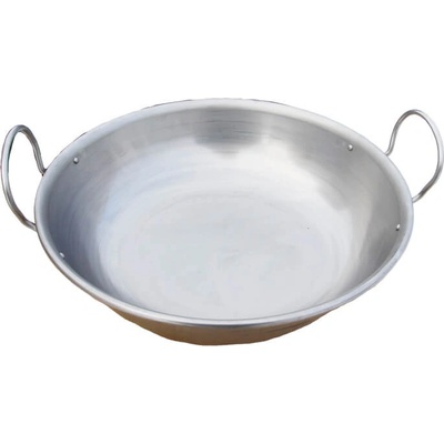 Perfect Home nerezová panvica s uškami na grilovanie a pečenie WOK 36 cm