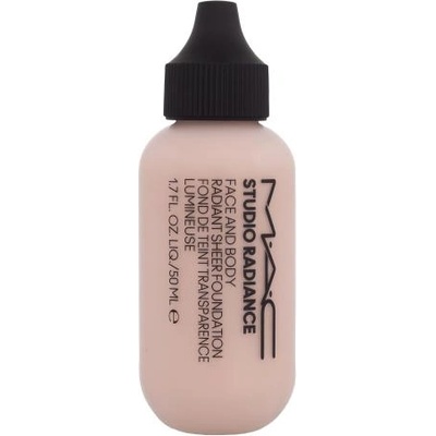 MAC Studio Radiance Face And Body Radiant Sheer Foundation водоустойчив фон дьо тен за лице и тяло 50 ml нюанс W2