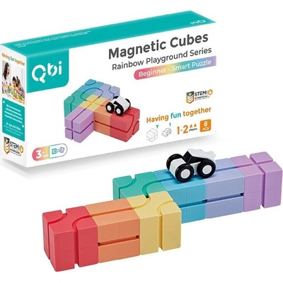 Магнитни блокове Qbi „Smart Puzzle - Beginner