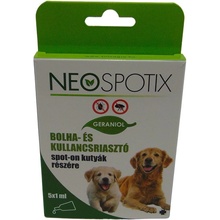 Neospotix Spot-on pre psov proti blchám a kliešťom 5 x 1 ml