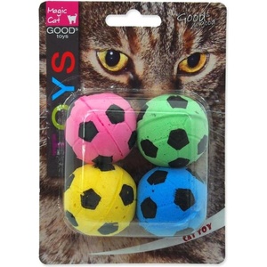 Magic Cat Играчка Magic Cat топка пяна футболна 3, 75см 4бр (453-30034)