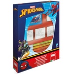 Multiprint Творчески комплект Spiderman със 7 цветни флумастера и 4 печата