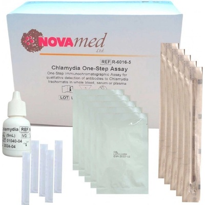 Novamed Chlamydia Test domáci test na chlamýdie pre mužov aj ženy 5 ks