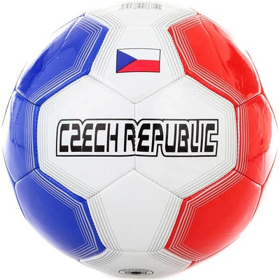 Lamps fotbalový vel.5 Česká Republika kopačák 20cm šitý balon trikolora