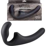  Страплес страп-он, гъвкав и адаптивен - Natural Temptation Black (5011-02LOLA)