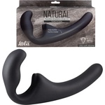  Страплес страп-он, гъвкав и адаптивен - Natural Temptation Black (5011-02LOLA)