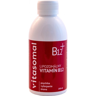 Vitasomal Lipozomálny Vitamín B12 bez konzervantov 200 ml