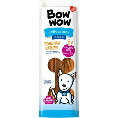 Bow wow poch. Drůbeží stripsy 60 g