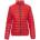 PAYPER informal lady 000386-0045 / Дамско изолирано яке с пухен ефект - червено/сиво s (000386004503011s)