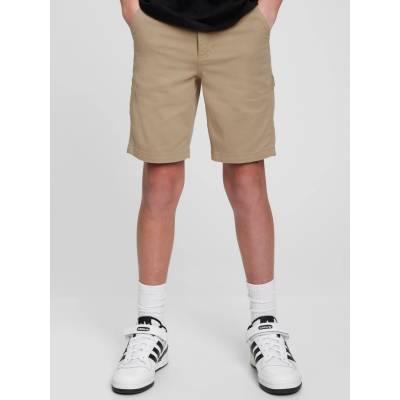 GAP Dětské kraťasy fleece pull onshorts Béžová