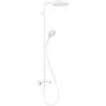 Hansgrohe Raindance Select S - Showerpipe душ комплект с термостат, 3 струи, бял мат 27633700 (27633700)