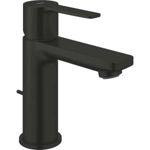 GROHE Lineare New - Смесител за умивалник със сифон, матово черно 321092431 (321092431)