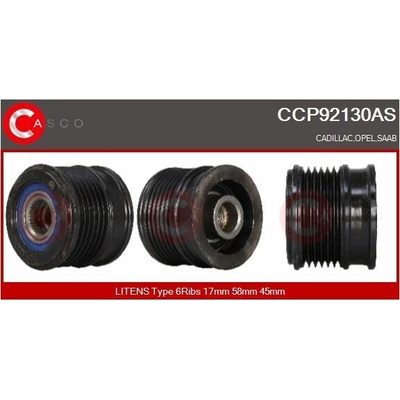 Řemenice, generátor CASCO CCP92130AS