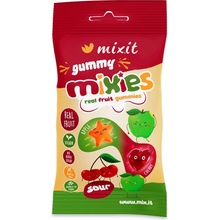 MIXIT Gummy mixies jablko a čerešňa prírodné želé cukríky 35 g