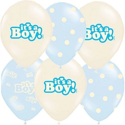 PartyDeco BALÓNKY latexové ITS A BOY