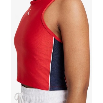 Nike Jordan Essential Cropped Tank Top Red
