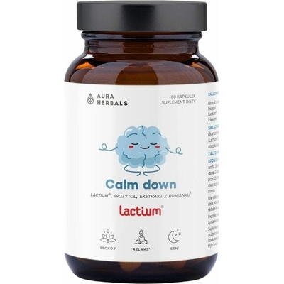Aura Herbals Calm Down Lactium 60 kapsúl