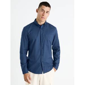 Celio Тъмносиня мъжка риза Celio Farobone2 Celio | Sin | МЪЖЕ | S
