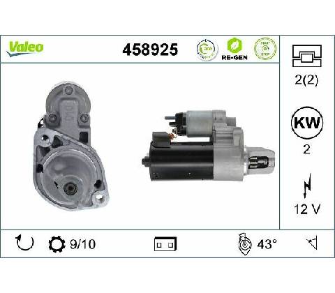 Štartér VALEO 458925