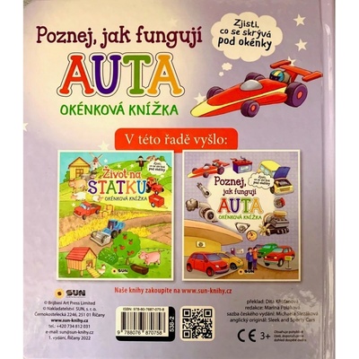 Poznej jak fungují Auta - Okénková knížka