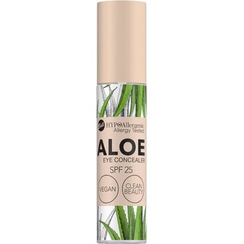 Bell HYPOAllergenic Течен коректор за очи с алое вера, SPF25, 002 Peach, 4.8 g
